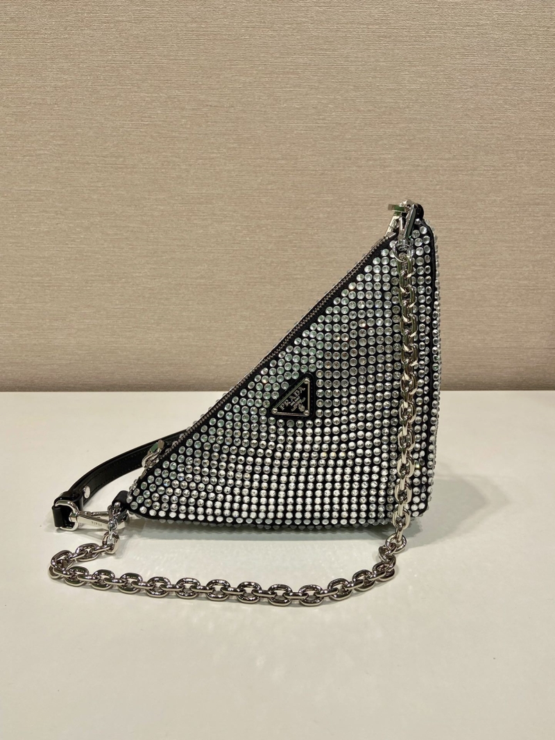 Pra*a triangle pouch